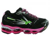 Tênis Infantil Mizuno Wave Prophecy 2 Preto e Rosa