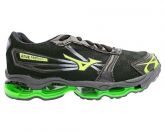 Tênis Infantil Mizuno Wave Prophecy 2 Preto e Verde